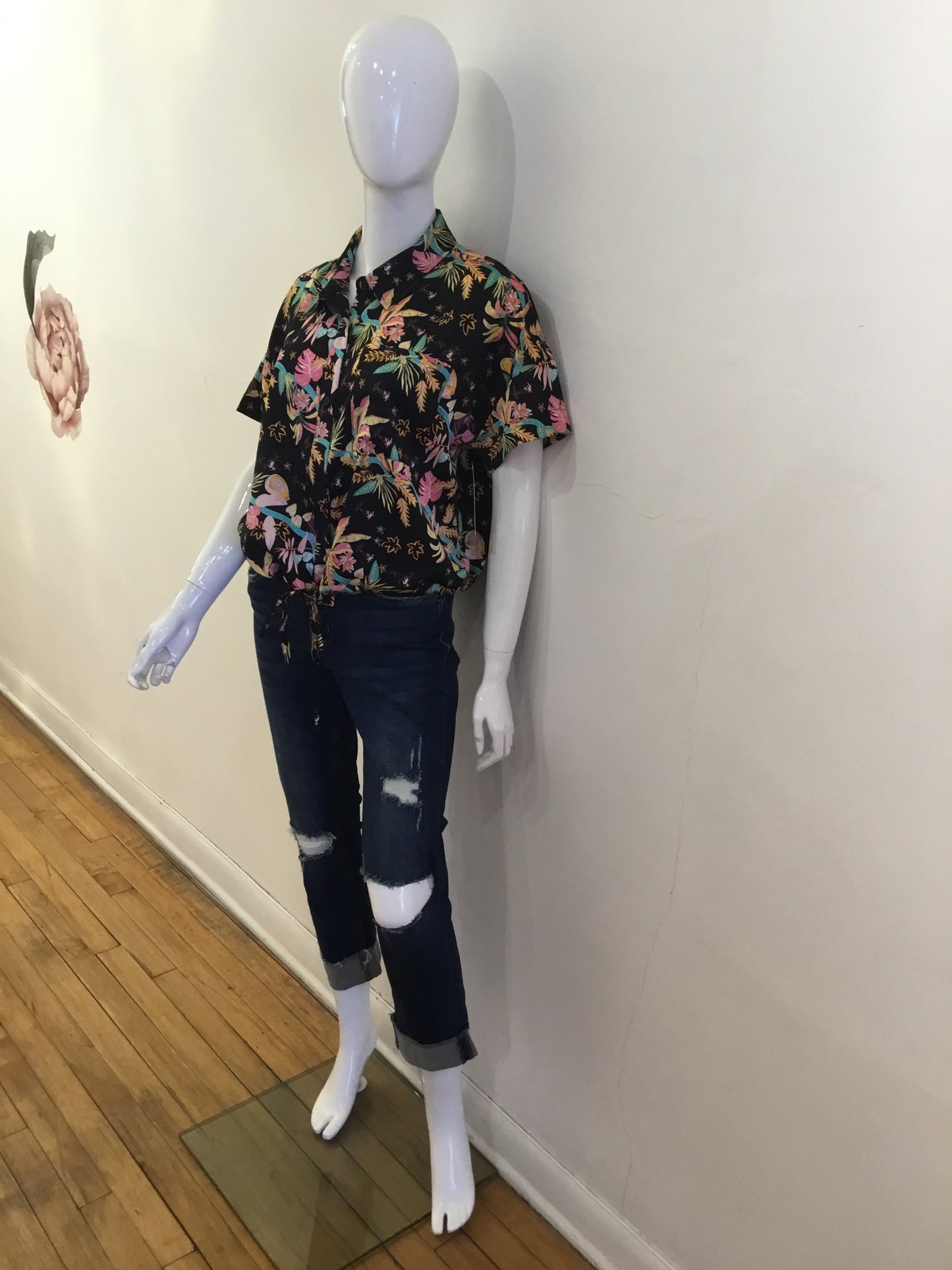 Fate Floral Button Down
