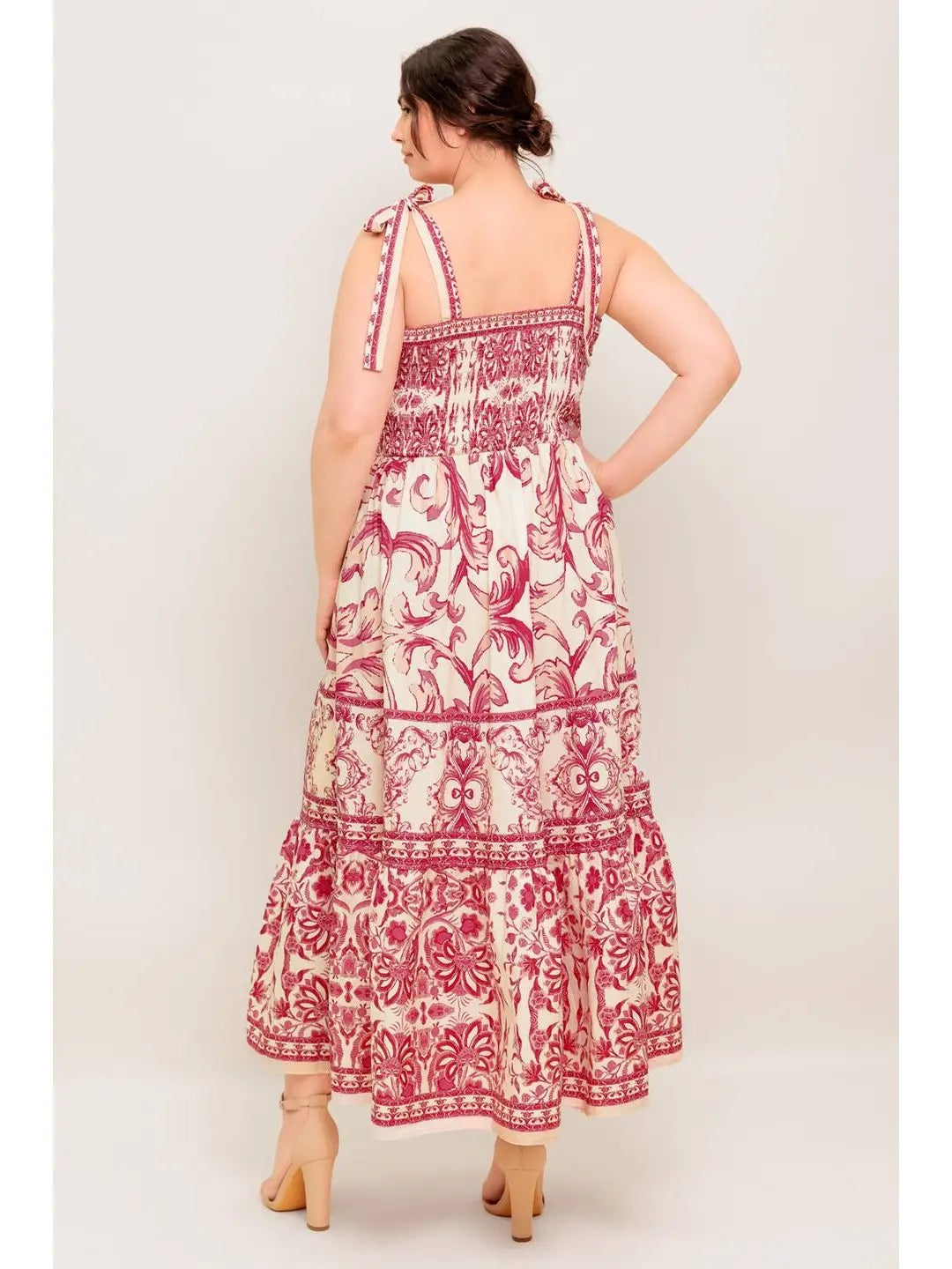 Flying Tomato printed maxi dress