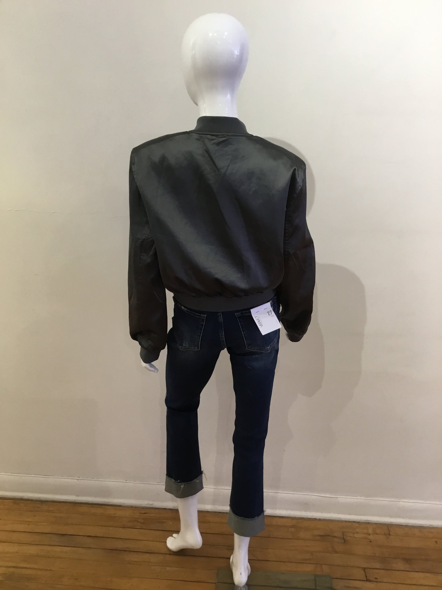Silk Bomber Jacket