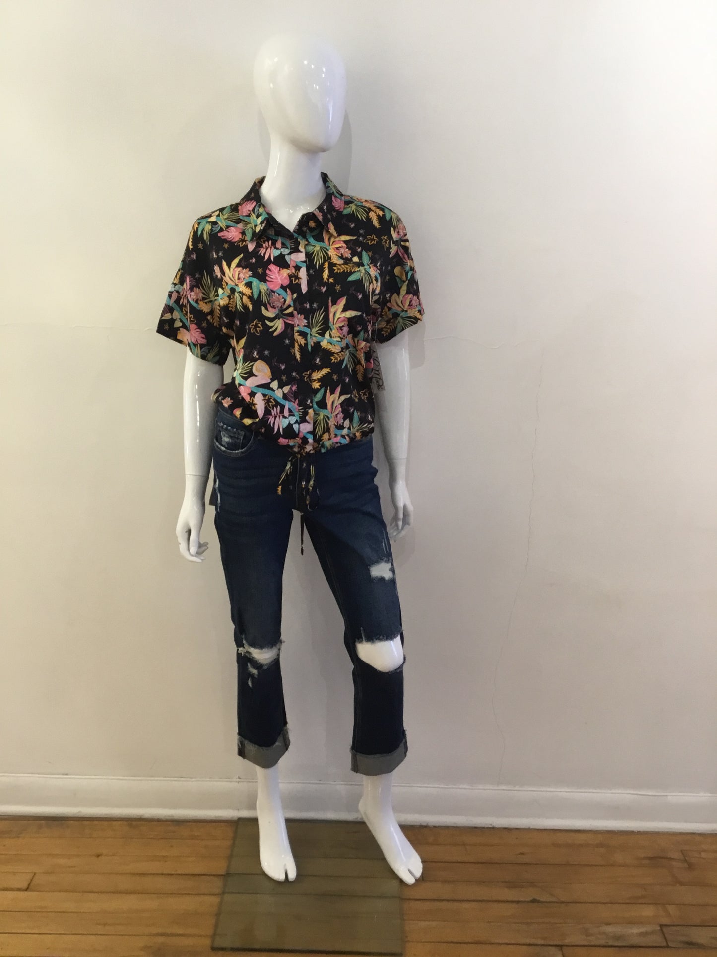 Fate Floral Button Down
