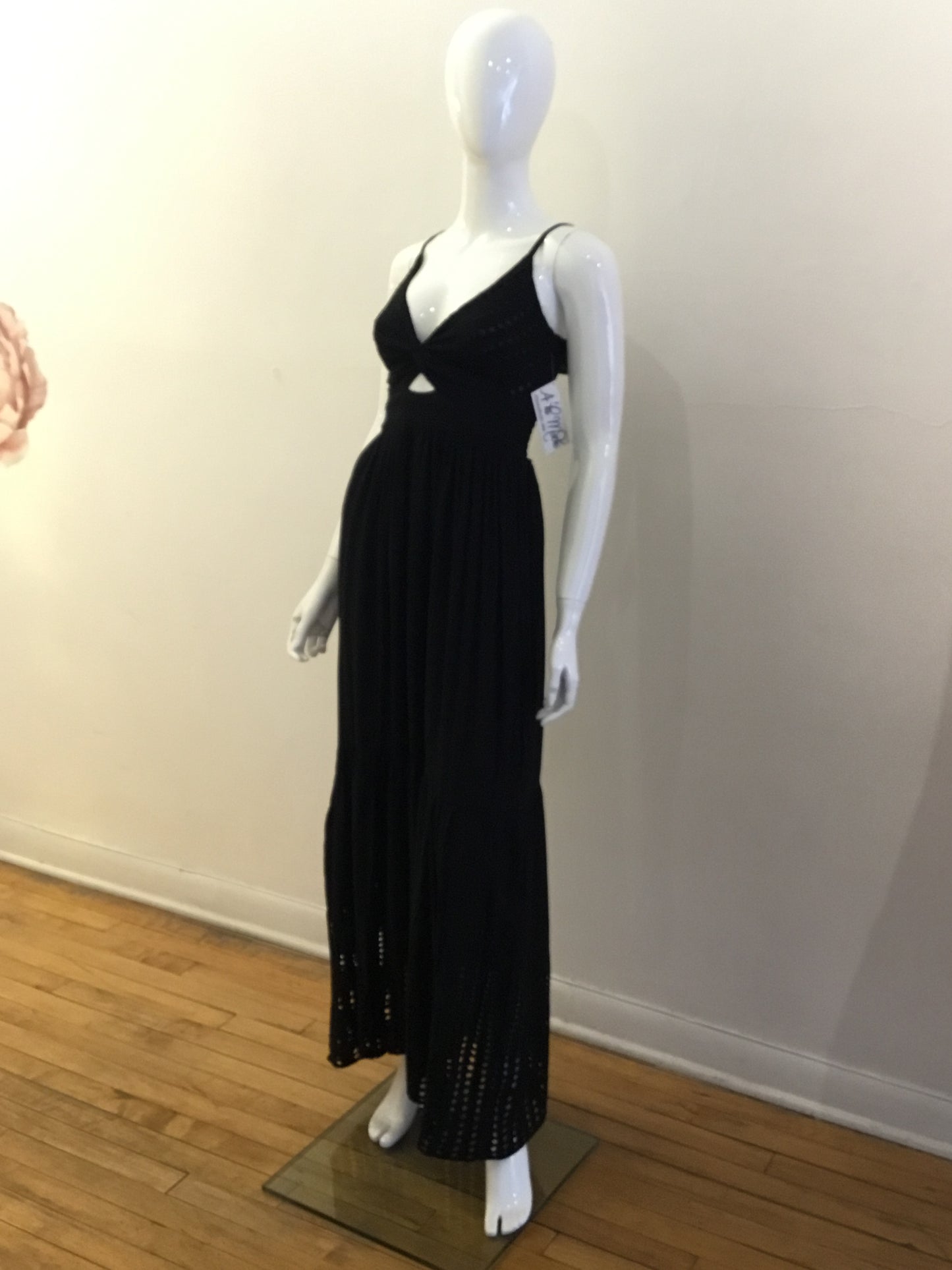 Angie Black Maxi Dress