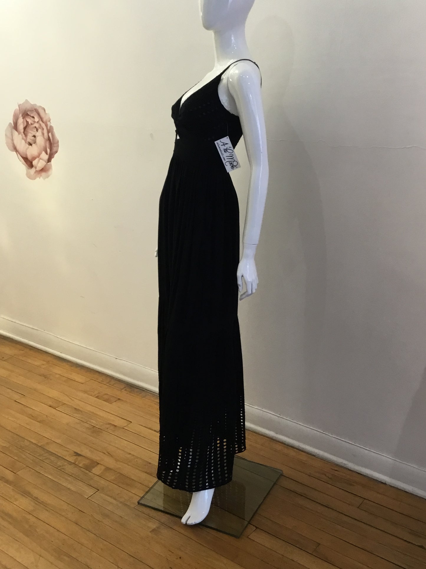 Angie Black Maxi Dress