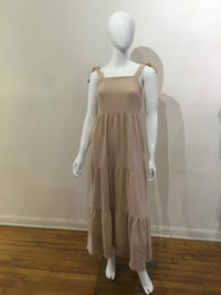 Tan Maxi Dress