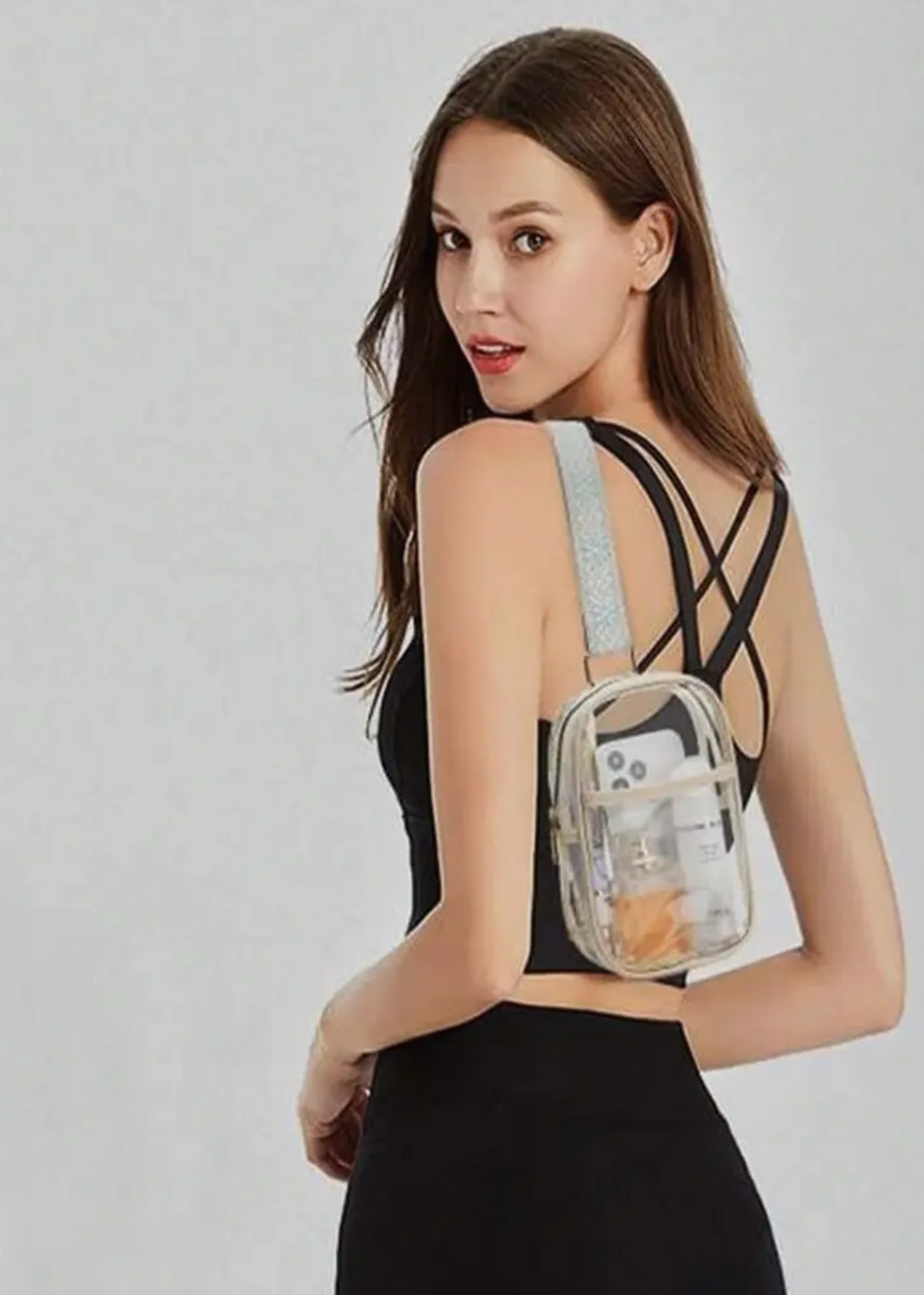 Clear Side Body Bag
