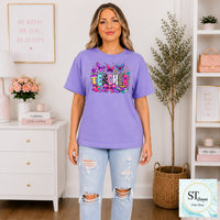 Colorful Butterfly Teacher Crewneck Sweatshirt | Cute Butterfly Floral Teacher Sweatshirt | Teacher Appreciation Gift | Back to School | Unisex S-5XL