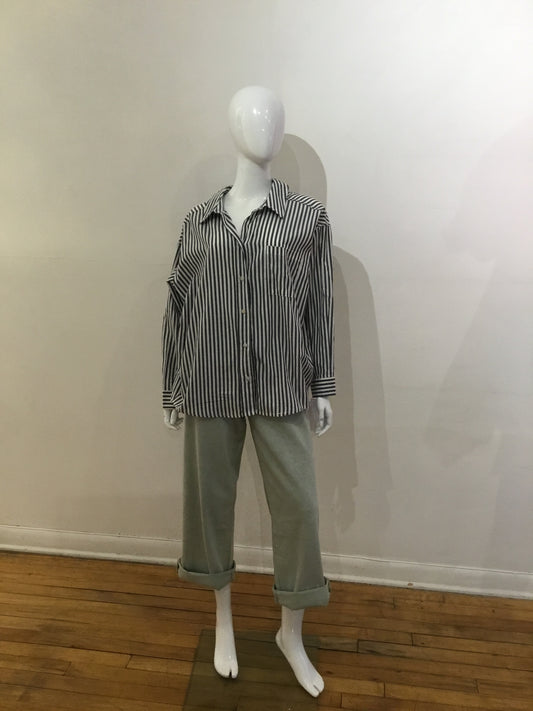 Cozy Co. Charcoal Button down.