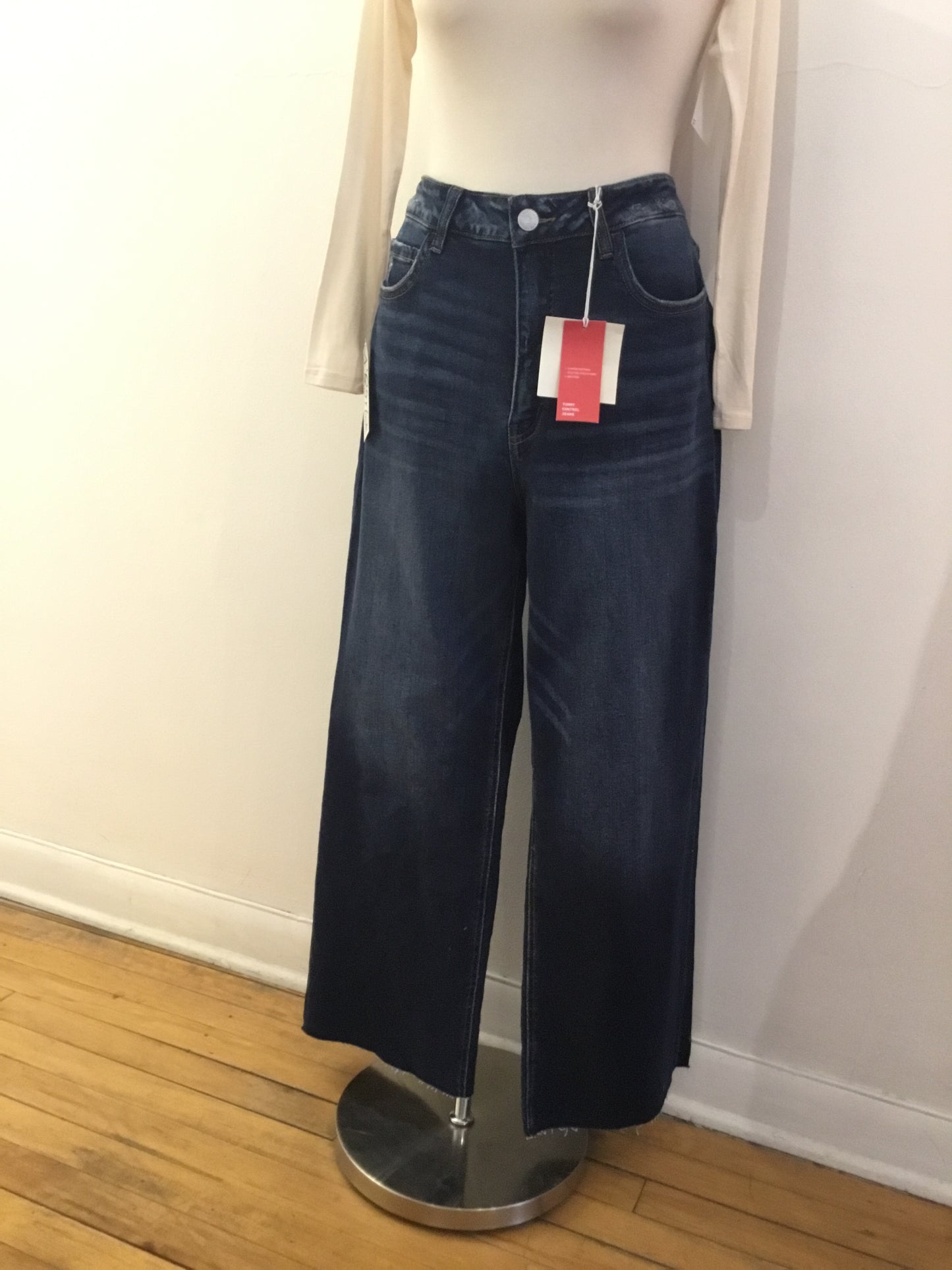 Vervet Super High Rise Wide Leg Jeans