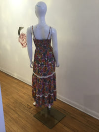 Angie’s Flower Maxi Dress