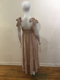 Tan Maxi Dress