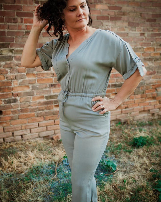 Fate sage utility jumpsuit
