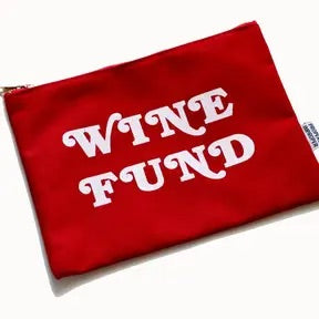 Wine Fund Makeup Bag