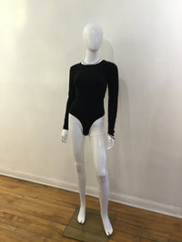 Double Zero Black knit bodysuit