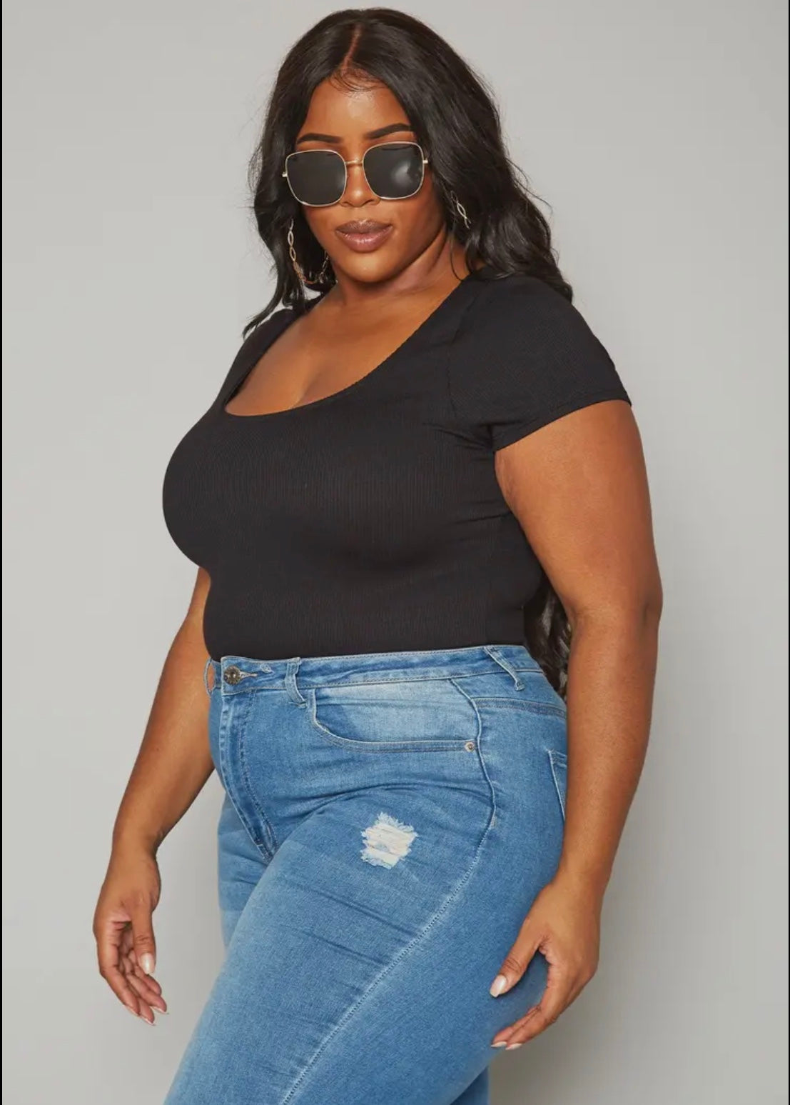 Asoph black body suit