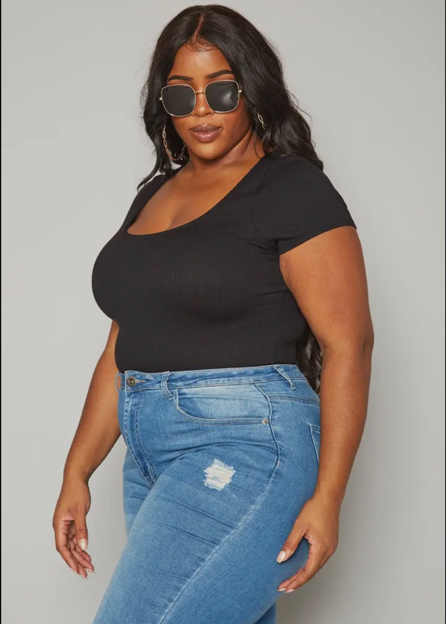 Asoph black body suit