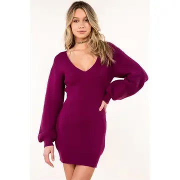 Whiteroom + Cactus Dark Berry Dress