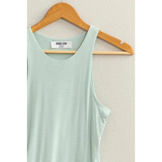 Double Zero Mint Tank Bodysuit