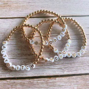 Salty Bitch Bracelet by Properly Improper